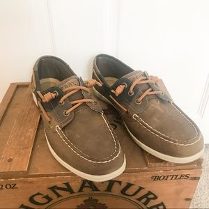 Plaid Sperry Boat Shoes